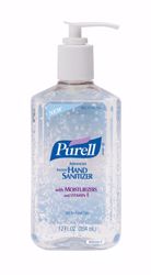 Picture of GOJO PURELL® ADVANCED INSTANT HAND SANITIZER Instant Hand Sanitizer With Aloe, 8 Fl Oz Pump Bottle, 12/Cs (Item Is Considered HAZMAT And Cannot Ship Via Air Or To AK, GU, HI, PR, VI)