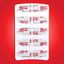 Picture of LEONHARD LANG SKINTACT® DIAGNOSTIC RESTING ECG ELECTRODES Diagnostic ECG Electrodes, Ultra-Tack Adhesive, Oversize, 1000/Bx, 4 Bx/Cs