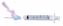 Picture of BD ECLIPSE™ NEEDLES - BD LUER-LOK™ SYRINGE Needle, 22G X 1", 3Ml, Luer-Lok™ Syringe, Detachable Needle, 50/Bx, 6 Bx/Cs (Continental US Only)