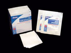 Picture of DUKAL NEW SPONGES Sponge, 4" X 4", Non-Woven New Sponge, Sterile, 4-Ply, 2/Pk, 25 Pk/Bx, 24 Bx/Cs (30 Cs/Plt)