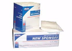 Picture of DUKAL NEW SPONGES Sponge, 2" X 2", Non-Woven New Sponge, Non-Sterile, 4-Ply, 200/Bg, 40 Bg/Cs (60 Cs/Plt)