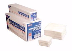 Picture of DUKAL CLINISORB NON-WOVEN SPONGES Gauze Sponge, 4" X 4", Sterile, 4-Ply, 5/Pk, 20 Pk/Bx, 80 Bx/Cs