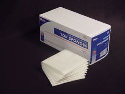 Picture of DUKAL TOP SPONGES - NON-WOVEN FACING COVER SPONGE Top Sponge, 4" X 4", 8-Ply, Non-Woven, Non-Sterile, 100/Bg, 20 Bg/Cs