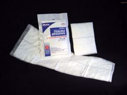 Picture of DUKAL TRAUMA DRESSING Trauma Dressing, 10" X 30", 1/Pk, 25 Pk/Cs