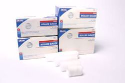 Picture of DUKAL ROLLED GAUZE Rolled Gauze, 2", Sterile, 2-Ply, 1/Pouch, 12 Pouch/Bg, 8 Bg/Cs