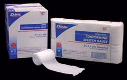 Picture of DUKAL CONFORMING STRETCH GAUZE Conforming Gauze, 2", Non-Sterile Clean, 12 Rl/Bg, 8 Bg/Cs