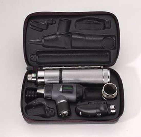 Picture of WELCH ALLYN 3.5V MACROVIEW OTOSCOPE/OPHTHALMOSCOPE SETS 23810 Otoscope, 11710 Ophthalmoscope, 71000 Handle And Hard Case (US Only)
