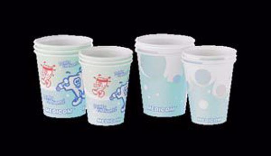 Picture of MEDICOM POLY COATED PAPER CUPS Paper Cup, 4 Oz, Healthy Teeth Design, 100/Slv, 10Slv/Cs (Not Available For Sale Into Canada)