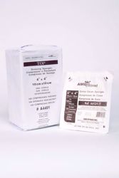 Picture of AMD MEDICOM PREMIUM GAUZE SPONGES Gauze Sponge, 4" X 4", 12-Ply, Sterile 2S, 50/Pk, 24Pk/Cs