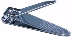 Picture of NEW WORLD IMPORTS FINGERNAIL CLIPPER Fingernail Clipper With File, 12/Bx, 24 Bx/Cs