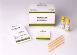 Picture of HEMOCUE HEMOCCULT® SINGLE SLIDE (TEST CARDS) Each Box Contains: (100) Hemoccult® Single Slides (Test Cards), (2) 15Ml Bottles Of Developer, (100) Applicators & Instructions, 10 Bx/Cs (Minimum Expiry Lead Is 90 Days)