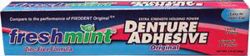 Picture of NEW WORLD IMPORTS FRESHMINT® DENTURE ADHESIVE Denture Adhesive, Freshmint, 2 Oz, Zinc-Free Formulation, Compared To The Performance Of Fixodent Original®, 72/Cs