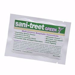 Picture of ENZYME INDUSTRIES SANI-TREET GREEN Sani-Treet Green, Uni-Dose Packettes, Lemongrass-Lavender Scent, 50 - 1 Oz Packettes/Ctn, 12 Ctn/Cs