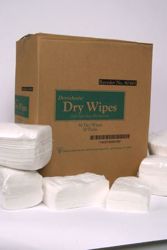 Picture of INNOVATIVE DERMASSIST® DRY WIPES Wipes, Incontinent, Spunlace, Dry, 13" X 12", 50 Wipes/Pk, 20 Pk/Cs