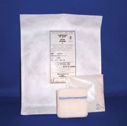 Picture of AMD MEDICOM X-RAY GAUZE SPONGES Sponge, Sterile, Non-Strung, X-Ray, 2" X 2", 5/Pk, 40 Pk/Cs