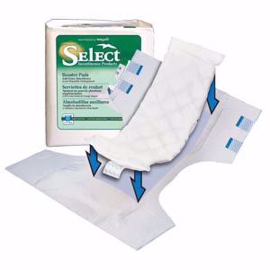 Picture of PRINCIPLE BUSINESS SELECT® BOOSTER PAD Booster Pad, 12" X 4¼", Capacity 6.7 Fl Oz, 25/Bg, 8 Bg/Cs