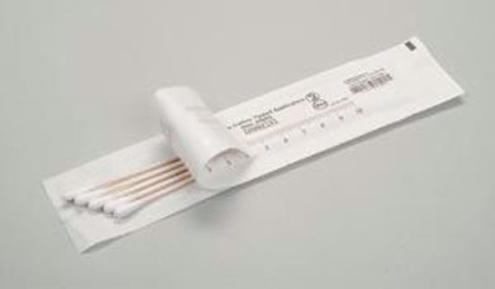 Picture of AMD MEDICOM SOLON APPLICATORS Cotton Tipped Applicator, Wood Shaft, 6", Sterile, 20/Pk, 10 Pk/Bx, 10 Bx/Cs