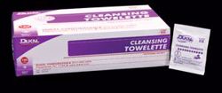 Picture of DUKAL CLEANSING TOWELETTE Cleansing Towelette, 5" X 9, 100/Bx, 20 Bx/Cs