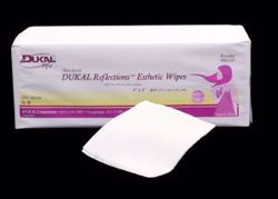 Picture of DUKAL REFLECTIONS™ ESTHETIC WIPES Cotton Sponge, Non-Woven, 2" X 2", 4-Ply, 200/Bg, 40 Bg/Cs