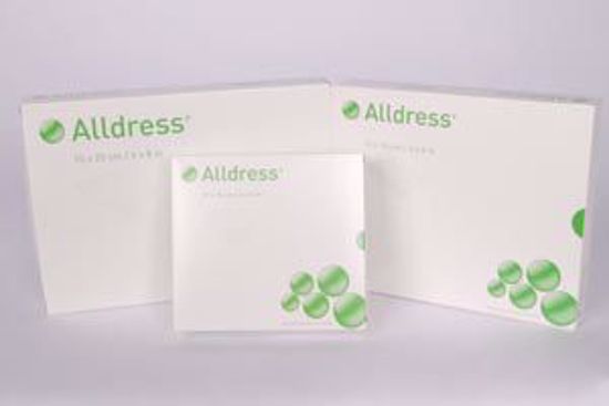 Picture of MOLNLYCKE WOUND MANAGEMENT - ALLDRESS® Composite Dressing, 4" X 4", 10/Bx, 7 Bx/Cs