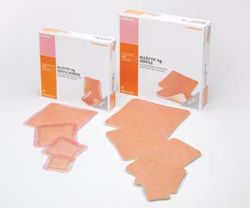 Picture of SMITH & NEPHEW ALLEVYN™ AG GENTLE BORDER ADHESIVE DRESSINGS Dressing, Ag Gentle Border, Adhesive, 3" X 3", 10/Bx, 4 Bx/Cs (US Only)