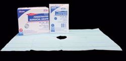 Picture of DUKAL SURGICAL DRAPES Drape, Fenestrated Surgical, 18" X 26", 1/Pk, 50 Pk/Bx, 6 Bx/Cs (40 Cs/Plt)