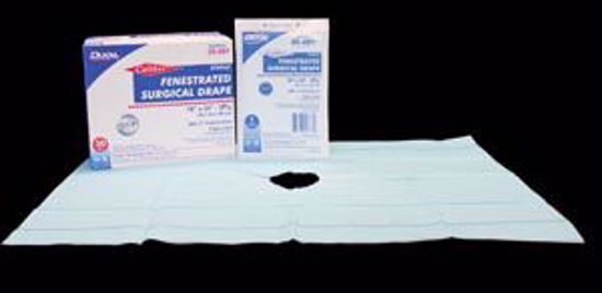 Picture of DUKAL SURGICAL DRAPES Drape, Fenestrated Surgical, 18" X 26", 1/Pk, 50 Pk/Bx, 6 Bx/Cs (40 Cs/Plt)