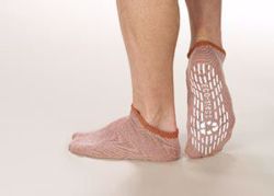 Picture of ALBA ECO-STEPS™ PATIENT SAFETY FOOTWEAR Footwear, Adult 2X-Large, Single Tread, Pine, 48 Pr/Cs