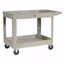 Picture of BUNZL/RUBBERMAID CARTS 4520-88 Trademaster 2-Shelf Utility Cart, Beige (DROP SHIP ONLY)