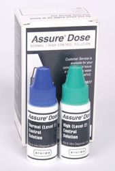 Picture of ARKRAY ASSURE® DOSE CONTROL SOLUTIONS Control Solution, Normal & High, (1) Bottle Normal, (1) Bottle High