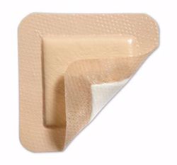 Picture of MOLNLYCKE WOUND MANAGEMENT - MEPILEX® Self-Adherent Absorbent Foam Dressing, 8" X 8", 5/Bx, 4 Bx/Cs