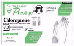Picture of INNOVATIVE PRESTIGE® CHLOROPRENE POWDER-FREE SURGICAL GLOVES Gloves, Surgical, Size 9, Polychloroprene, Sterile, PF, Textured Finish, 25 Pr/Bx, 4 Bx/Cs