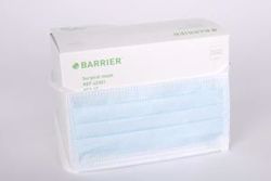 Picture of MOLNLYCKE BARRIER® FACE MASK WITH TIES Face Mask, 60/Bx, 10 Bx/Cs (50 Cs/Plt)
