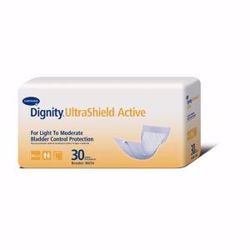 Picture of HARTMANN USA DIGNITY® ULTRASHEILD® ACTIVE LINERS Dignity® Ultrashield® Active, 7½" X 15.4", White, 30/Bg, 4 Bg/Cs