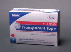 Picture of DUKAL SURGICAL TAPE - TRANSPARENT Transparent Tape, 1" X 1½ Yds, Non-Sterile, 100/Bx, 5 Bx/Cs