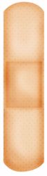 Picture of NUTRAMAX FIRST AID® ADHESIVE BANDAGES Plastic Adhesive Bandage, 5/8" X 2¼", 100/Bx, 12 Bx/Cs