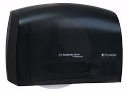 Picture of KIMBERLY-CLARK BATH TISSUE DISPENSERS Dispenser, Microban® Smoke Grey, For 07006 (Drop Ship Only)