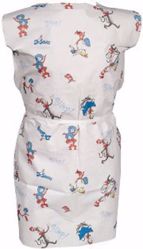 Picture of TIDI TISSUE POLY TISSUE PATIENT GOWN Gown, Pediatric, Under The Sea, 21" X 36", T/P/T, 50/Cs