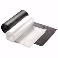 Picture of BUNZL/ROLLPAK CAN LINERS Can Liner, High Density, 24" X 33", 12-16 Gal, Clear, 6 MIC, 100/Bx, 10 Bx/Cs (RH633N) (DROP SHIP ONLY)