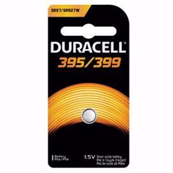 Picture of DURACELL® MEDICAL ELECTRONIC BATTERY Battery, Silver Oxide, Size 395/399, 1.5V, 6/Bx, 6 Bx/Cs (UPC# 66142)
