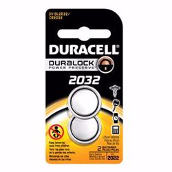 Picture of DURACELL® MEDICAL ELECTRONIC BATTERY Battery, Lithium, Size DL2032, 3V, 2/Pk, 6 Pk/Bx (UPC #01203) (Item Is Considered HAZMAT And Cannot Ship Via Air Or To AK, GU, HI, PR, VI)