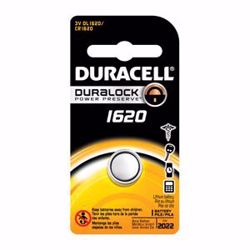 Picture of DURACELL® PHOTO BATTERY Battery, Lithium, Size DL1620, 3V, 6/Bx, 6 Bx/Cs (UPC# 66171) (Item Is Considered HAZMAT And Cannot Ship Via Air Or To AK, GU, HI, PR, VI)