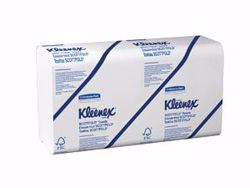 Picture of KIMBERLY-CLARK FOLDED TOWELS Kleenex® Scottfold Towels, 8.1" X 12.4", White, 120 Sheets/Pk, 25 Pk/Cs (24 Cs/Plt) (091452)
