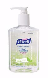Picture of GOJO PURELL® GREEN CERTIFIED HAND SANITIZER Hand Sanitizer,  8 Fl Oz Pump Bottle, 12/Cs (091236) (Item Is Considered HAZMAT And Cannot Ship Via Air Or To AK, GU, HI, PR, VI)