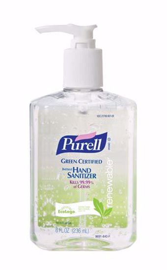 Picture of GOJO PURELL® GREEN CERTIFIED HAND SANITIZER FMX™ Hand Sanitizer, 1200Ml, 3/Cs (140 Cs/Plt) (Item Is Considered HAZMAT And Cannot Ship Via Air Or To AK, GU, HI, PR, VI)