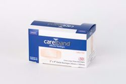 Picture of ASO CAREBAND™ SHEER ADHESIVE STRIP BANDAGES Sheer Junior Strips, 5/8" X 2¼", Latex Free (LF), 100/Bx, 24 Bx/Cs