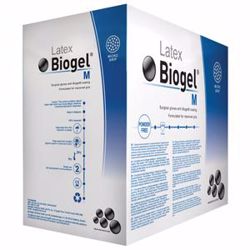 Picture of MOLNLYCKE BIOGEL® MICROSURG GLOVES Microsurg Glove, Size 8½, Sterile, Latex, Powder Free (PF), 50/Bx, 4 Bx/Cs