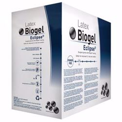 Picture of MOLNLYCKE BIOGEL® ECLIPSE® GLOVES Surgical Glove, Size 6½, Sterile, Latex, Powder Free (PF), 50/Bx, 4 Bx/Cs