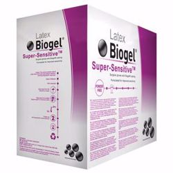 Picture of MOLNLYCKE BIOGEL® SUPER-SENSITIVE™ GLOVES Surgical Glove, Size 5½, Sterile, Latex, Powder Free (PF), 50/Bx, 4 Bx/Cs