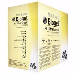 Picture of MOLNLYCKE BIOGEL® PI ULTRA-TOUCH® GLOVES Surgical Glove, Size 5½, Sterile, Non-Latex, Powder Free (PF), 50/Bx, 4 Bx/Cs